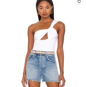 Revolve bodysuit white